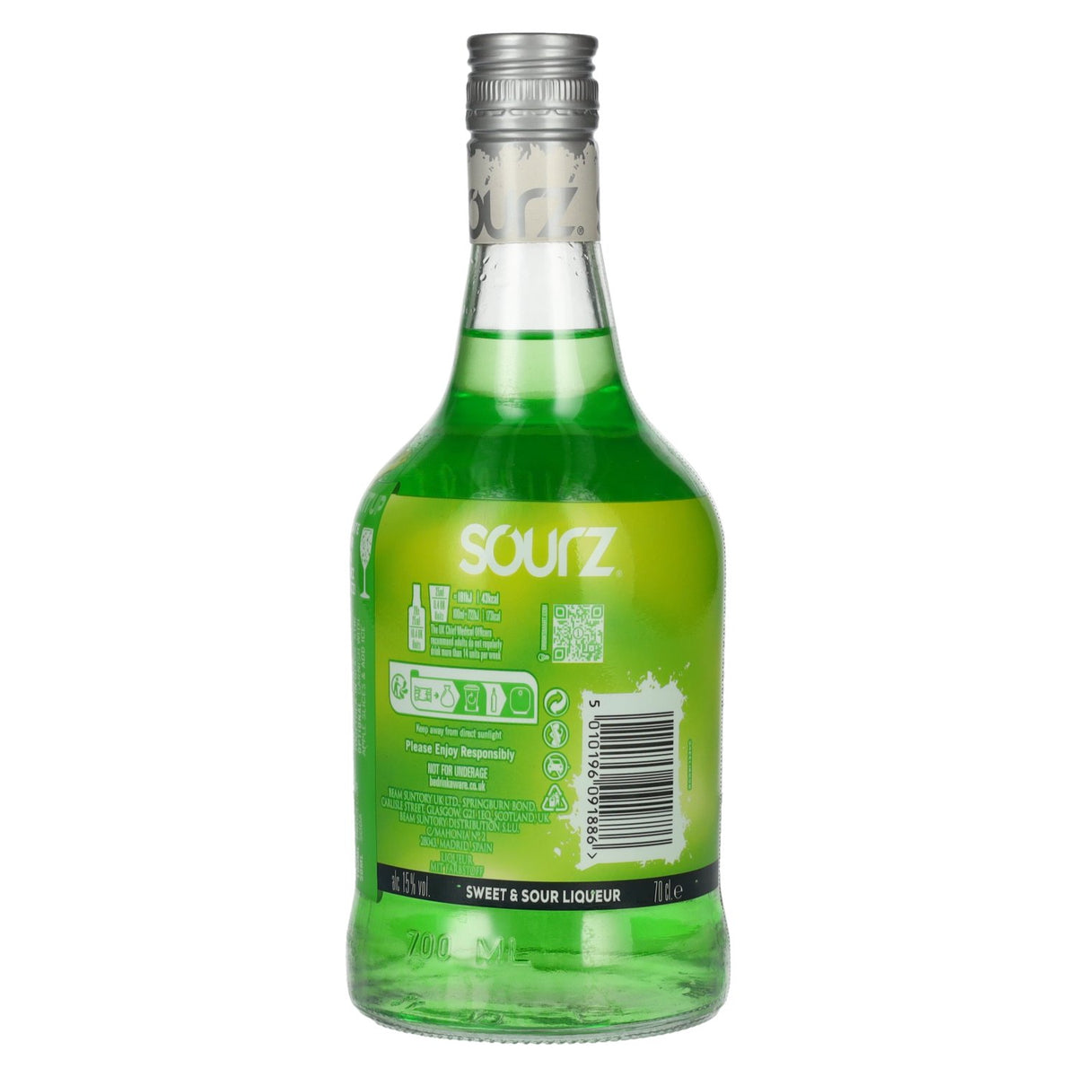 Sourz APPLE Liqueur 15% ABV 0.7l