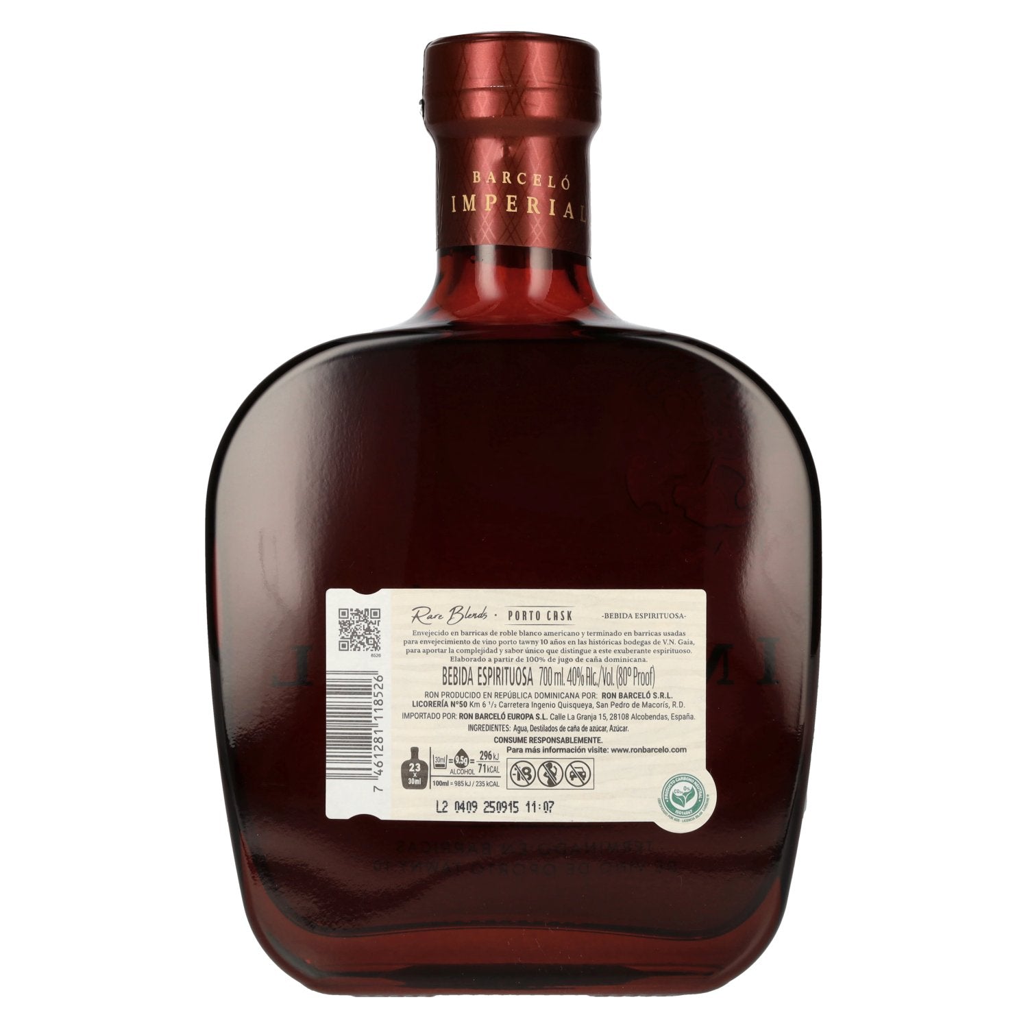 Barceló Imperial Rare Blends Porto Cask 40% Vol. 0,7l