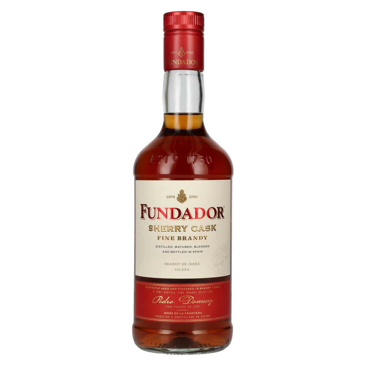 Fundador Solera Reserva Pedro Domecq Brandy de Jerez 36% ABV 0.7l