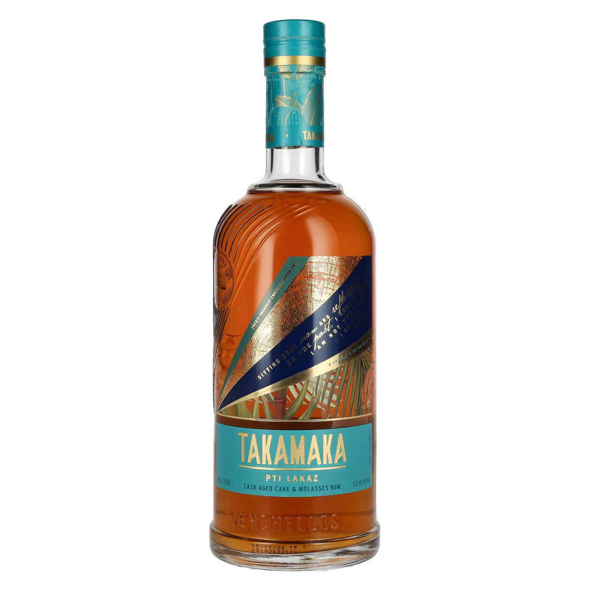 Takamaka PTI LAKAZ Rum Batch 2 45,1% Vol. 0,7l