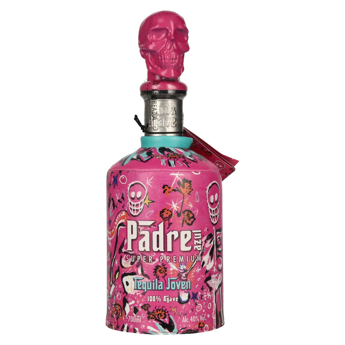 Padre Azul Super Premium Tequila Jóven 100 % agave, édition Artist 2024, 40 % vol., 0,7 l