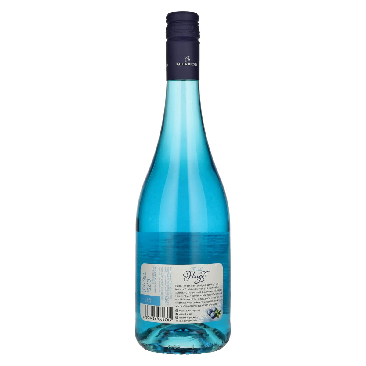 Katlenburger Fruity Hugo Blueberry 7% ABV 0.75 l