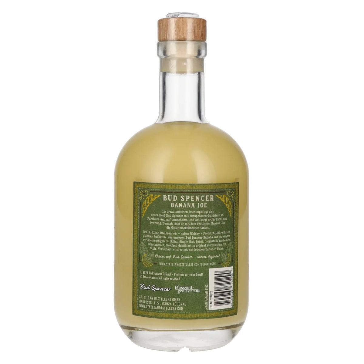 Bud Spencer The Legend BANANA JOE Banana Cream Liqueur 21% ABV 0.7l