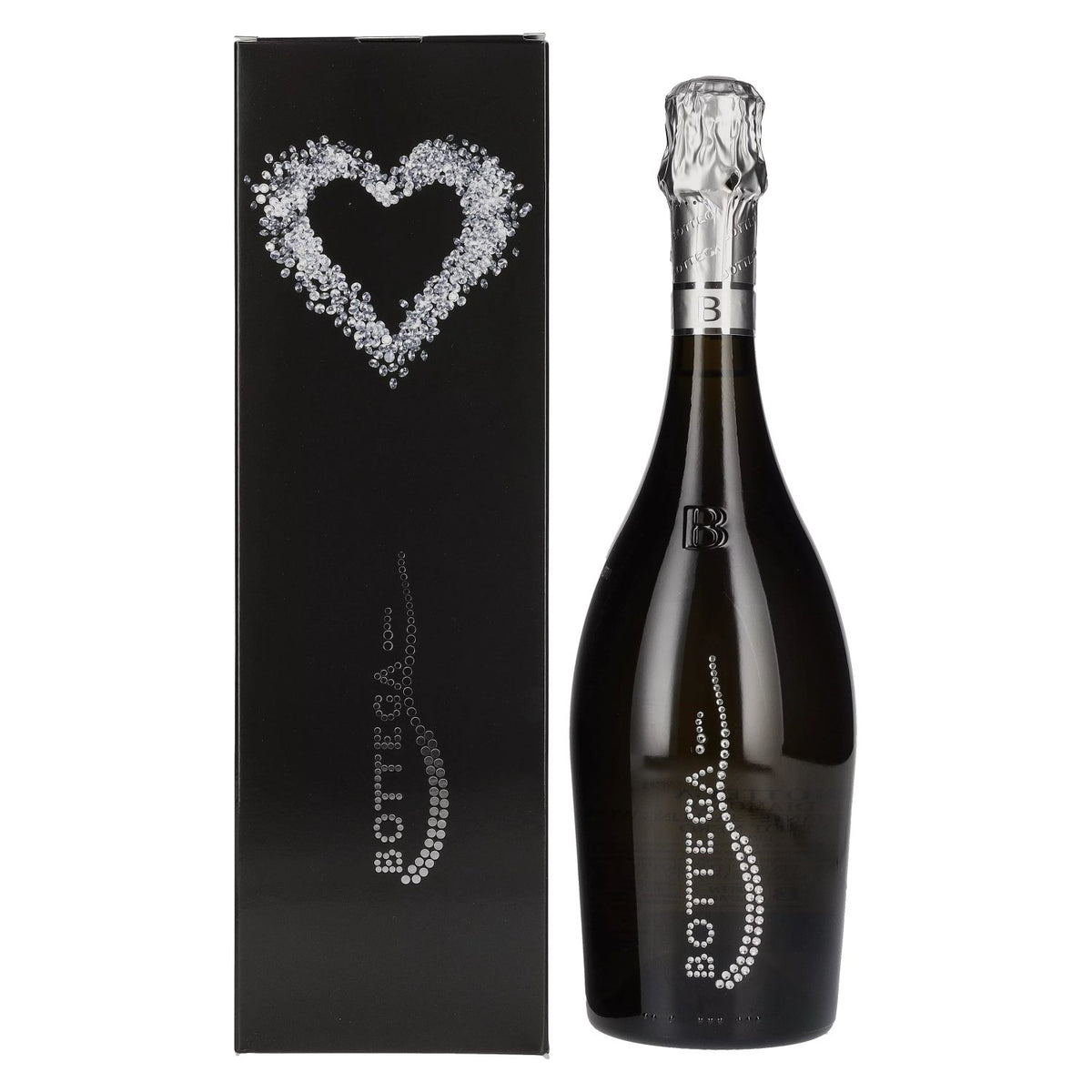Bottega DIAMOND Pinot Nero Spumante Brut 12% ABV 0.75 l in a gift box