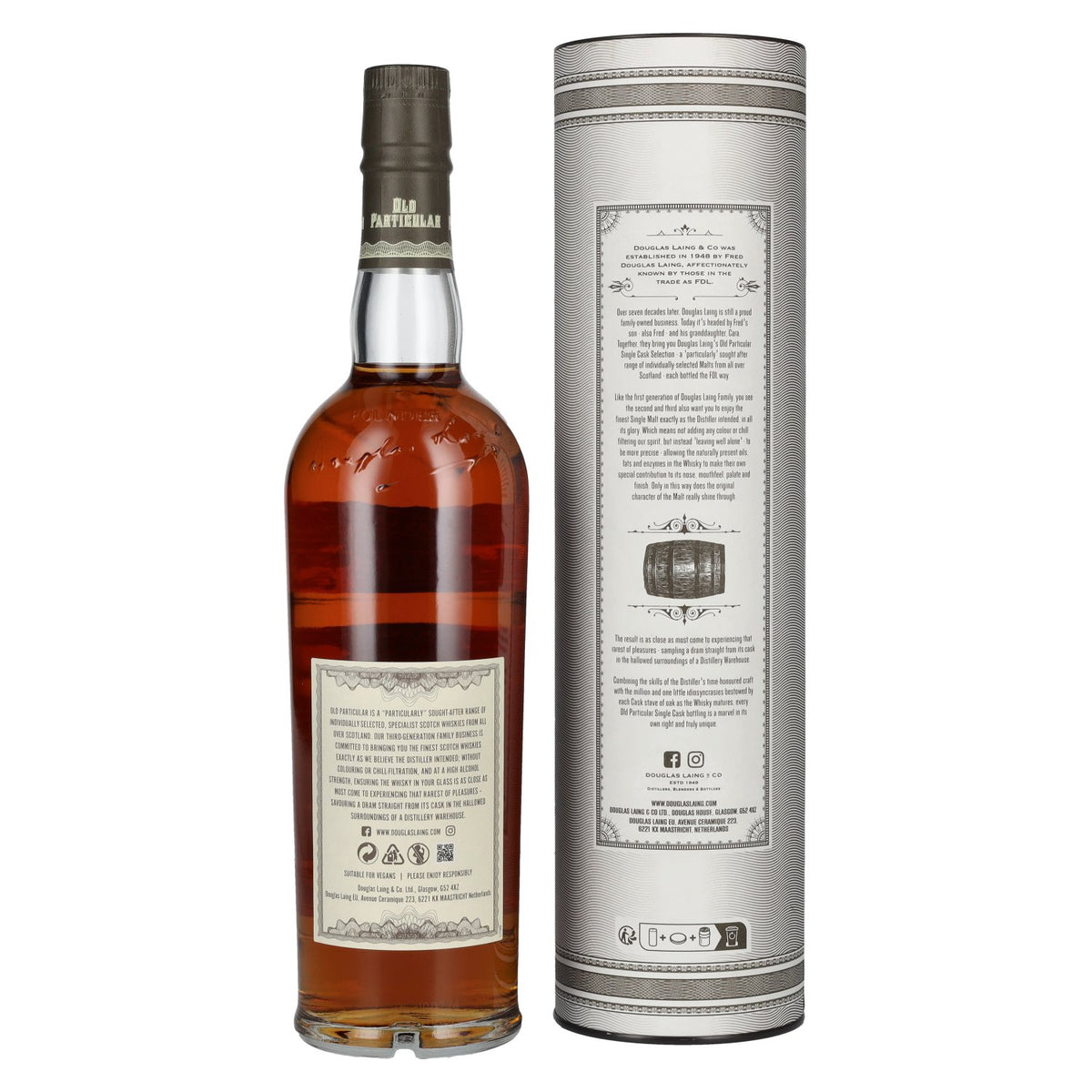 Douglas Laing OLD PARTICULAR Caol Ila 9 Years Old Single Cask Malt 2015 56.8% vol. 0.7l in a gift box