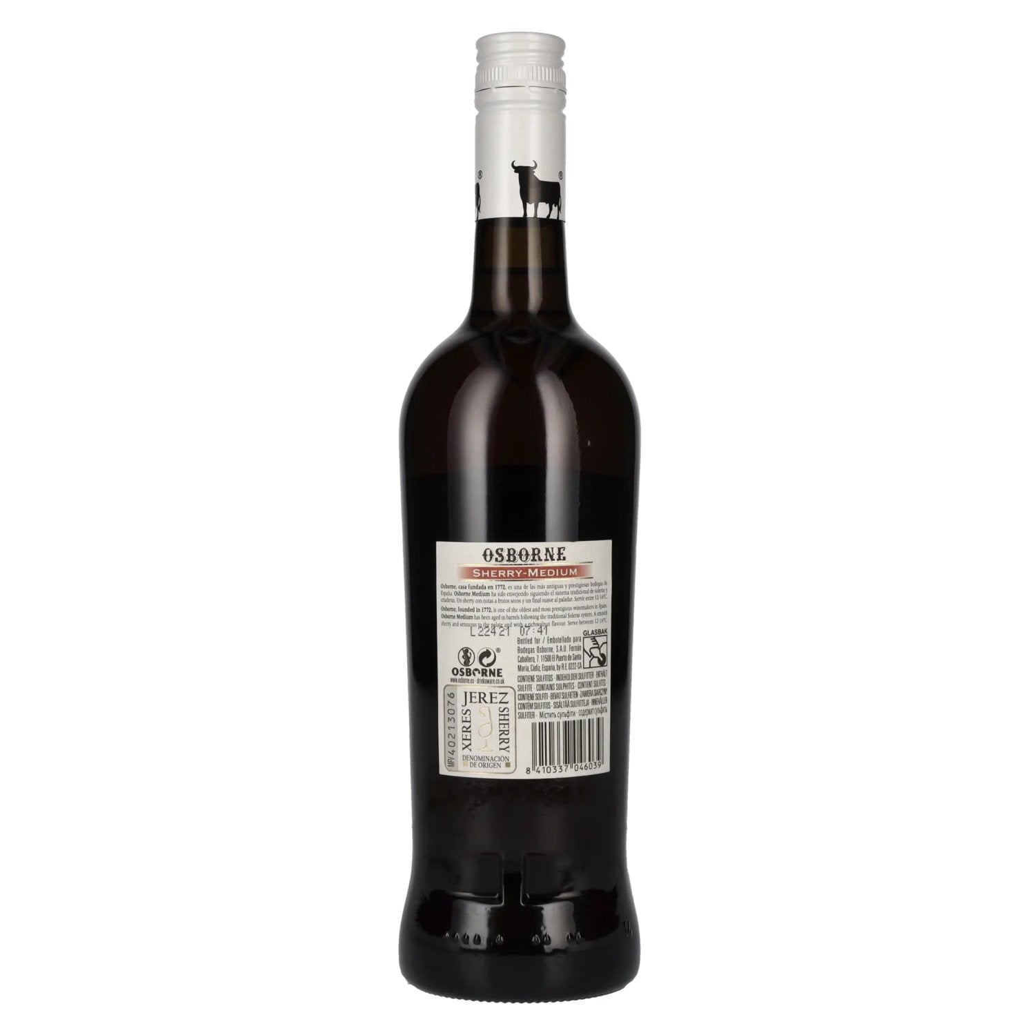 Osborne Sherry Medium 15% Vol. 0,75l