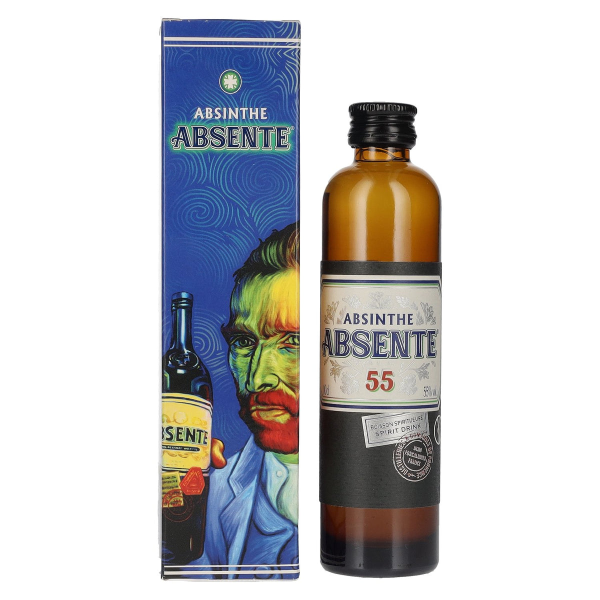 Absente Absinthe 55% Vol. 0,1l in geschenkverpakking