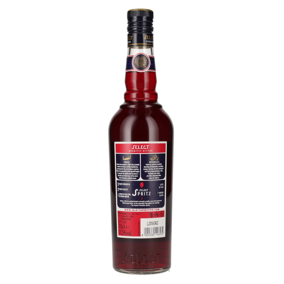 Select Aperitivo Pilla 17,5 % vol., 0,7 l