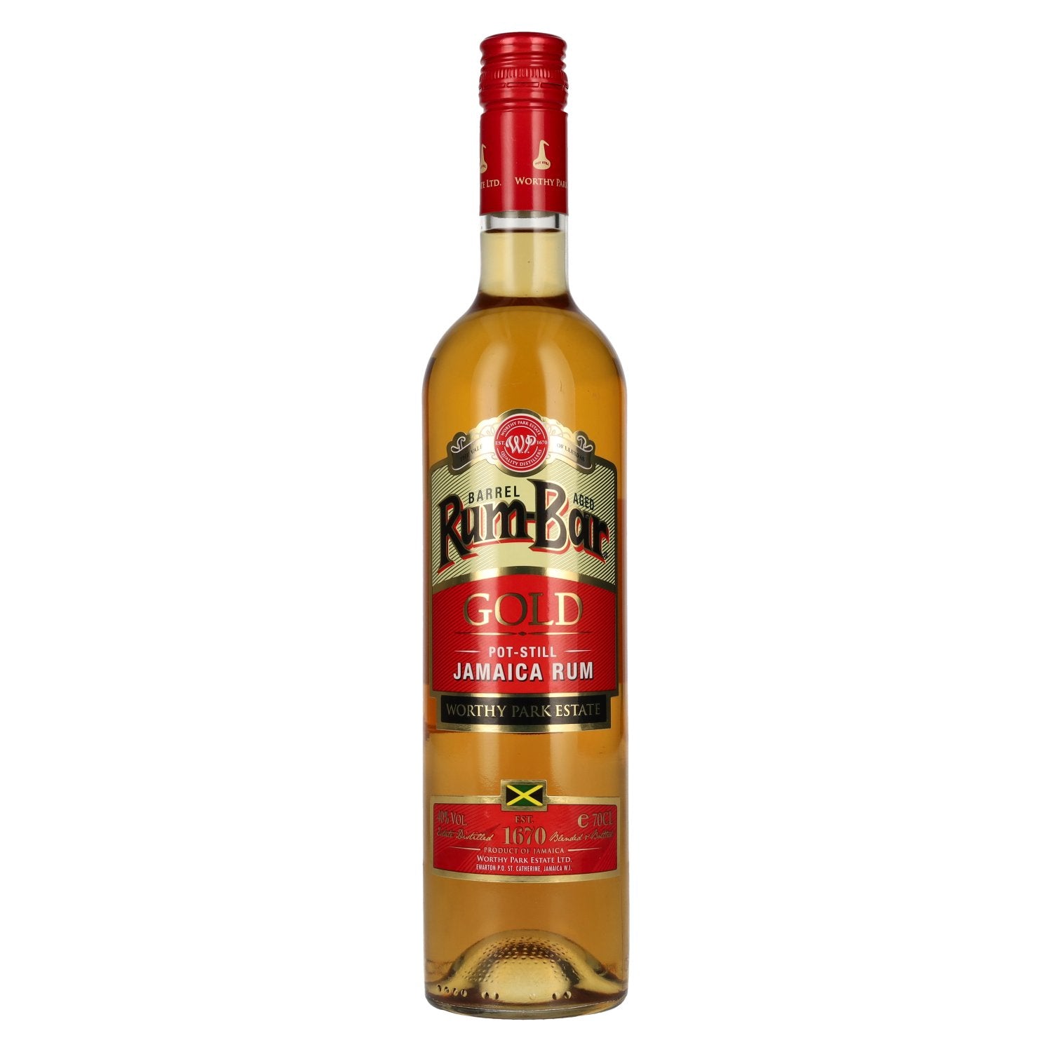Rum-Bar Worthy Park Estate GOLD Jamaica Rum 40% vol. 0,7l