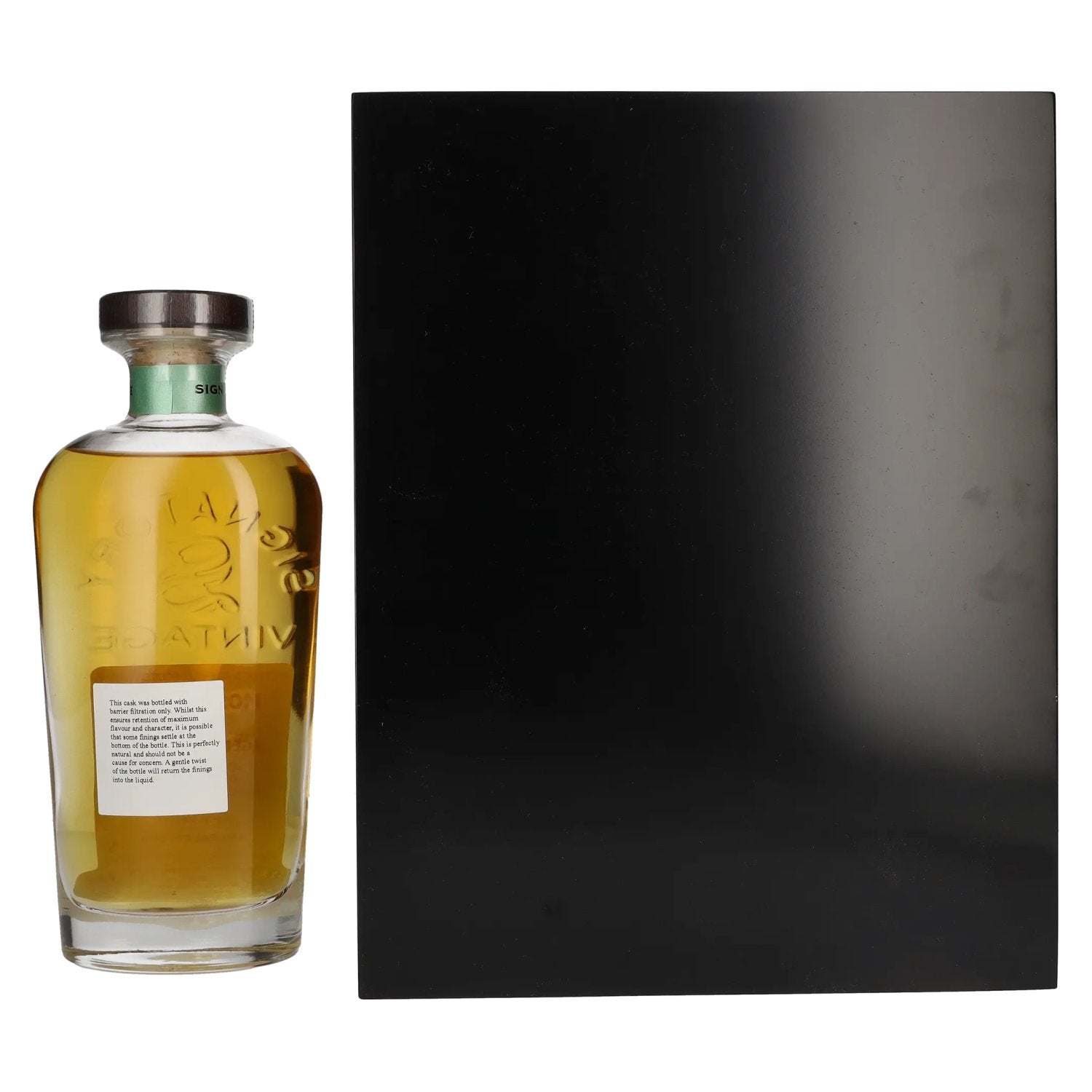 Signatory Vintage MOSSTOWIE 45 Years Old 30th ANNIVERSARY 1973 51,6% Vol. 0,7l in wooden box with 2 glasses
