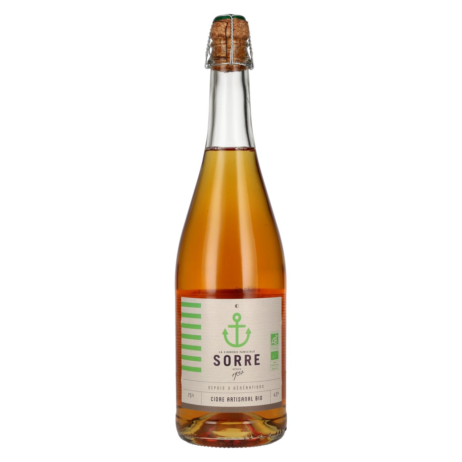 Sorre Cidre Artisanaal Biologisch 4,5% Vol. 0,75l