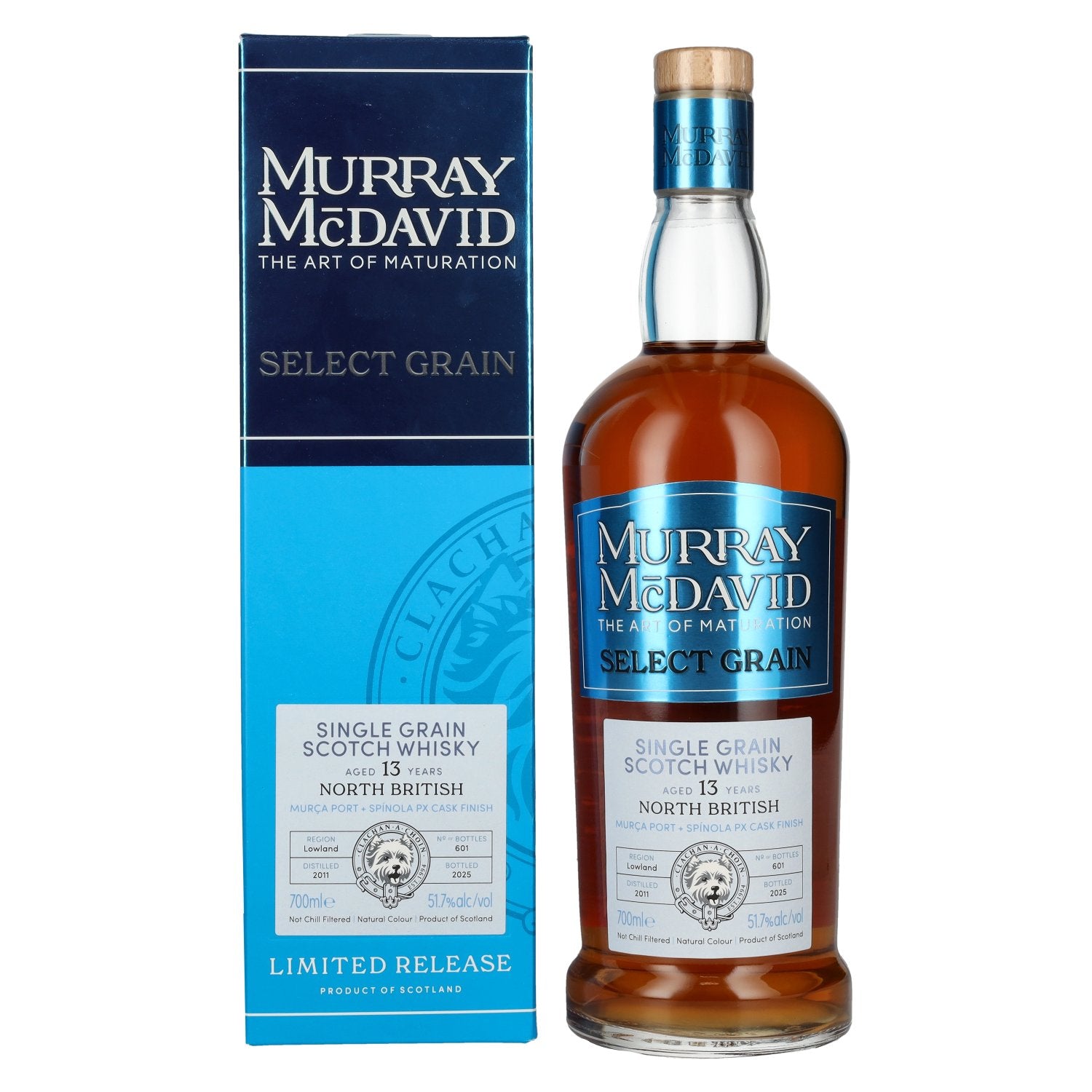 Murray McDavid BENCHMARK 13 Years Old North British Port &amp; PX Cask Finish 2011 51,7% Vol. 0,7l in geschenkverpakking
