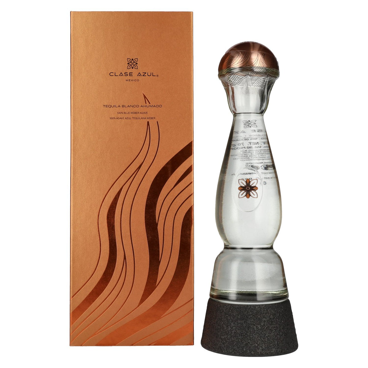 Clase Azul Tequila BLANCO Ahumado 45% vol. 0.7 l in a gift box