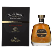 Sibona GRAPPA RISERVA Botti da Porto SINGLE BARREL Limited Edition 44% Vol. 0.7l in geschenkverpakking