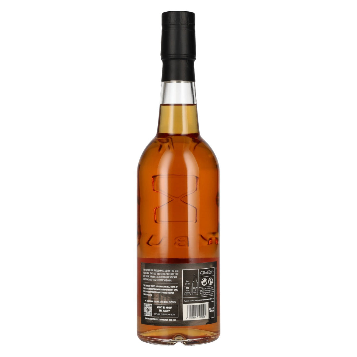 Holyrood Distillery NOIR Burgundy Yeast Single Malt Scotch Whisky 47.4% ABV 0.7l