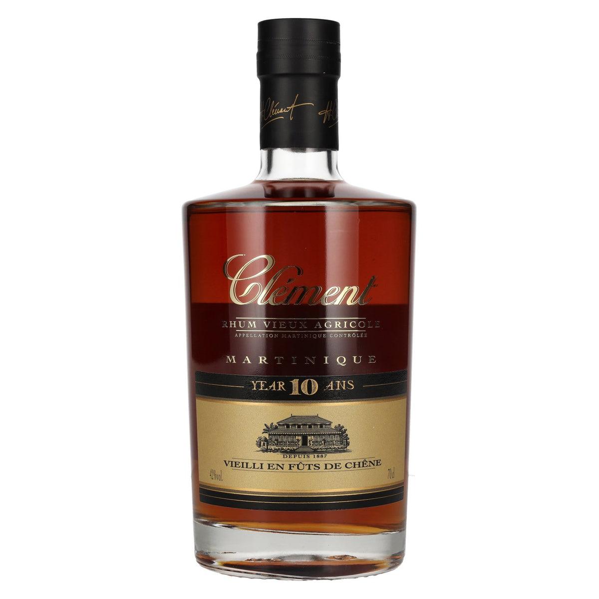 Clément Rhum Vieux Agricole 10 jaar 42% vol. 0,7 l