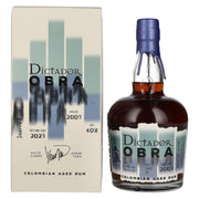 Dictador OBRA VINTAGE 20 Years Old SHERRY CASK Rum 2003 40% vol. 0,7 l in geschenkverpakking