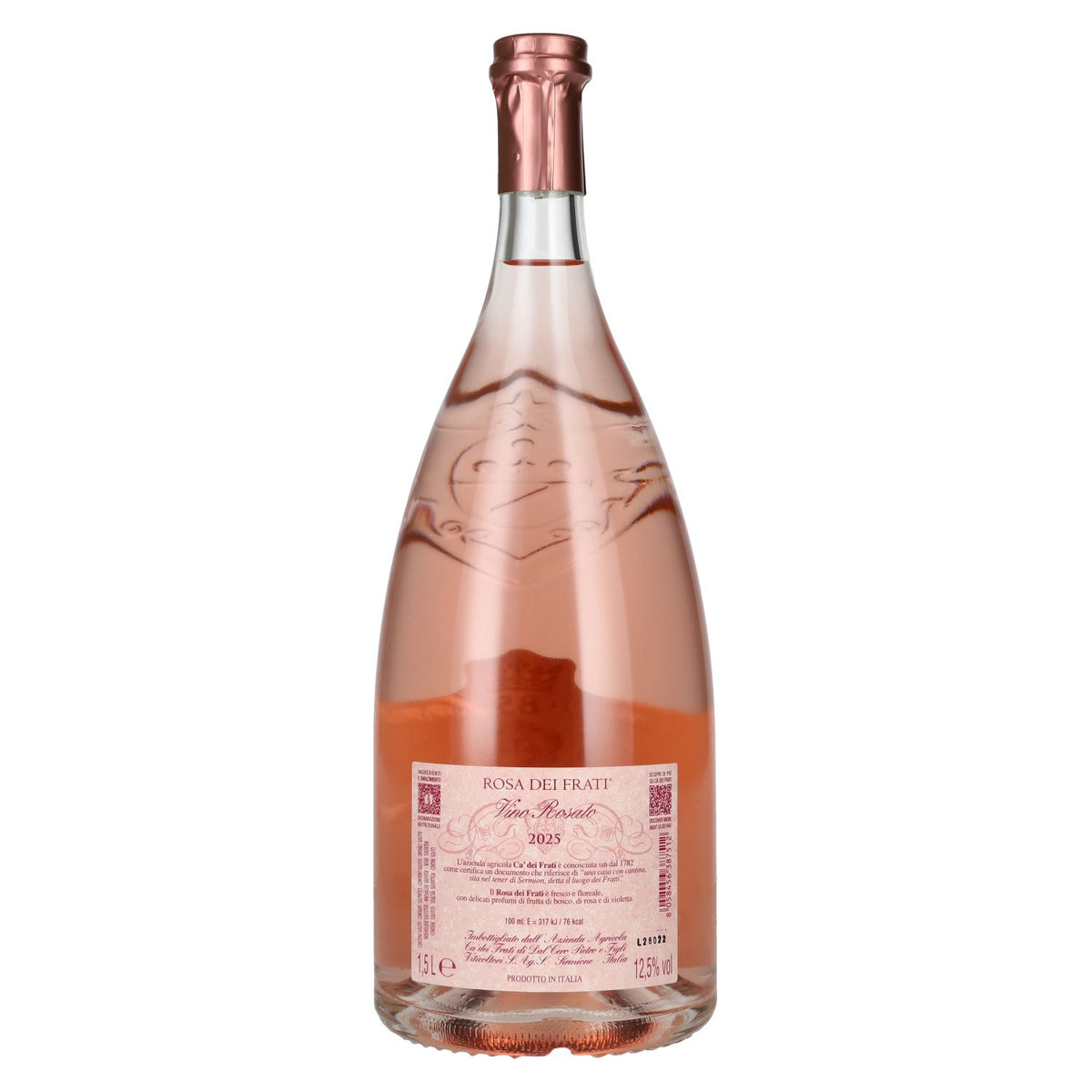 Cà dei Frati Rosa dei Frati Roséwijn 2025 12,5% vol. 1,5 l