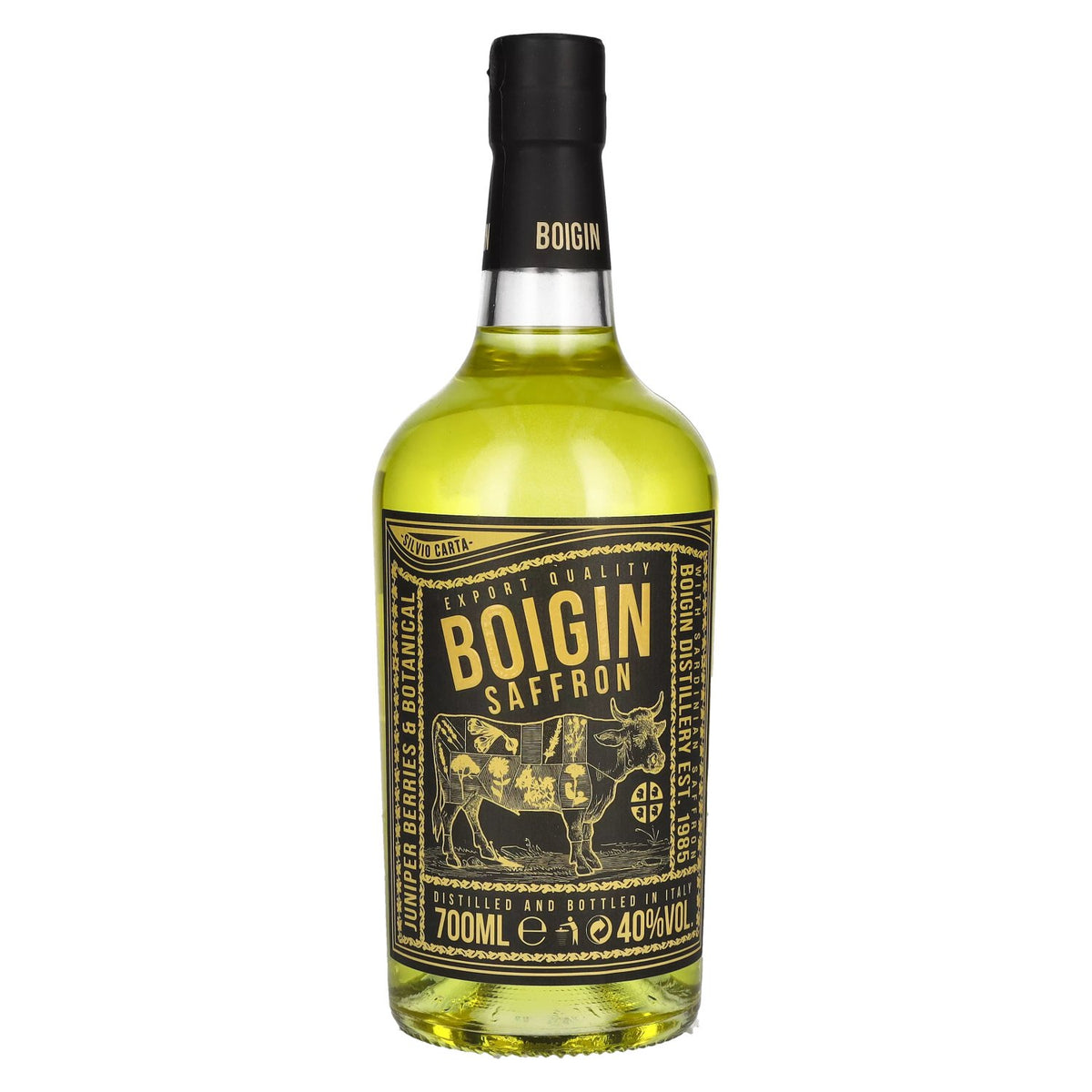 Silvio Carta Boigin Saffron Gin 40% vol. 0,7 l