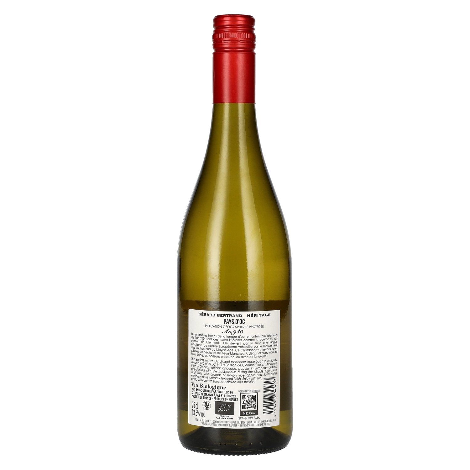Gérard Bertrand An 940 Chardonnay 2024 13,5% Vol. 0,75l
