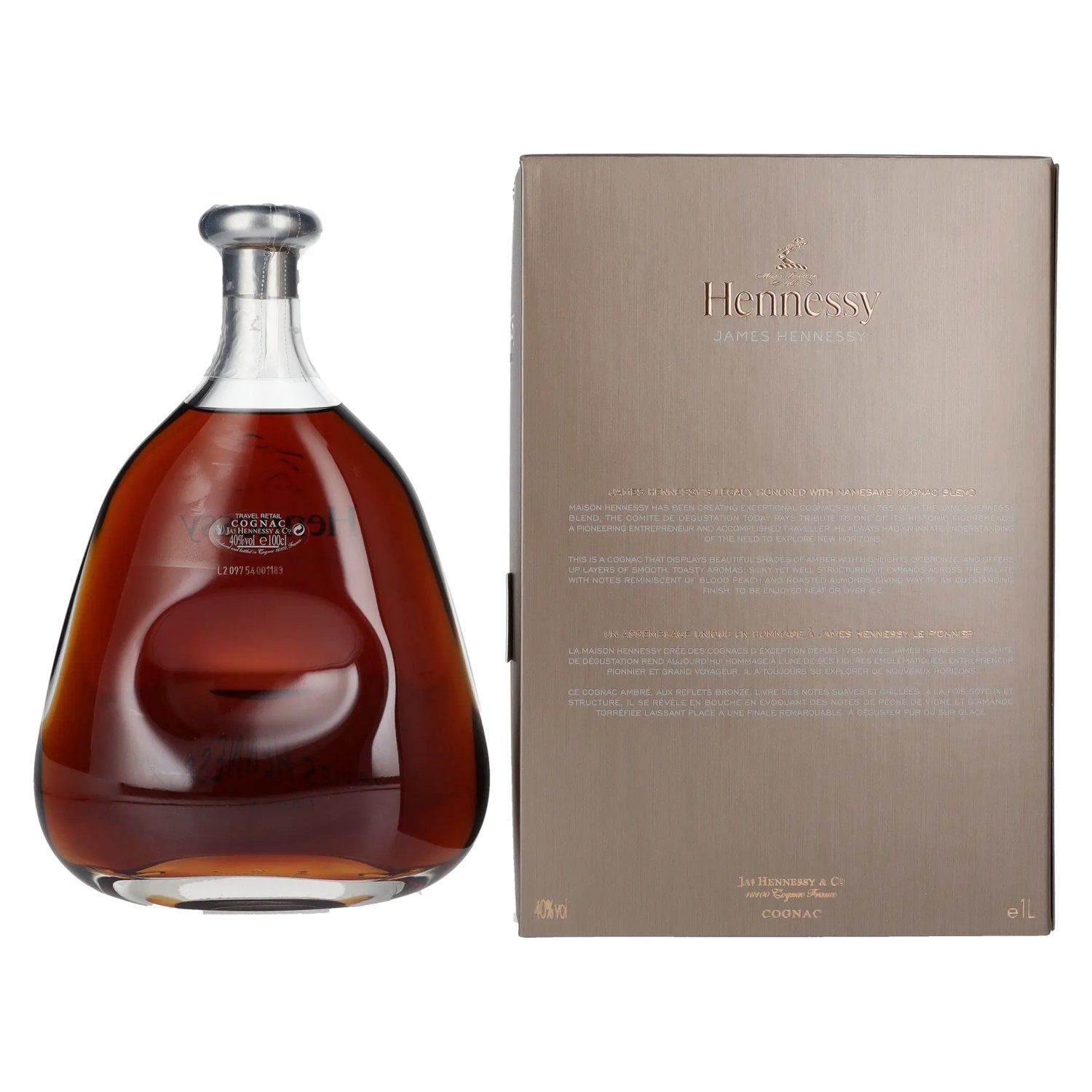 Hennessy JAMES HENNESSY Cognac 40% Vol. 1l in Geschenkbox