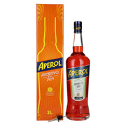 Aperol Aperitivo 11% Vol. 3l in geschenkverpakking met flessenschenker