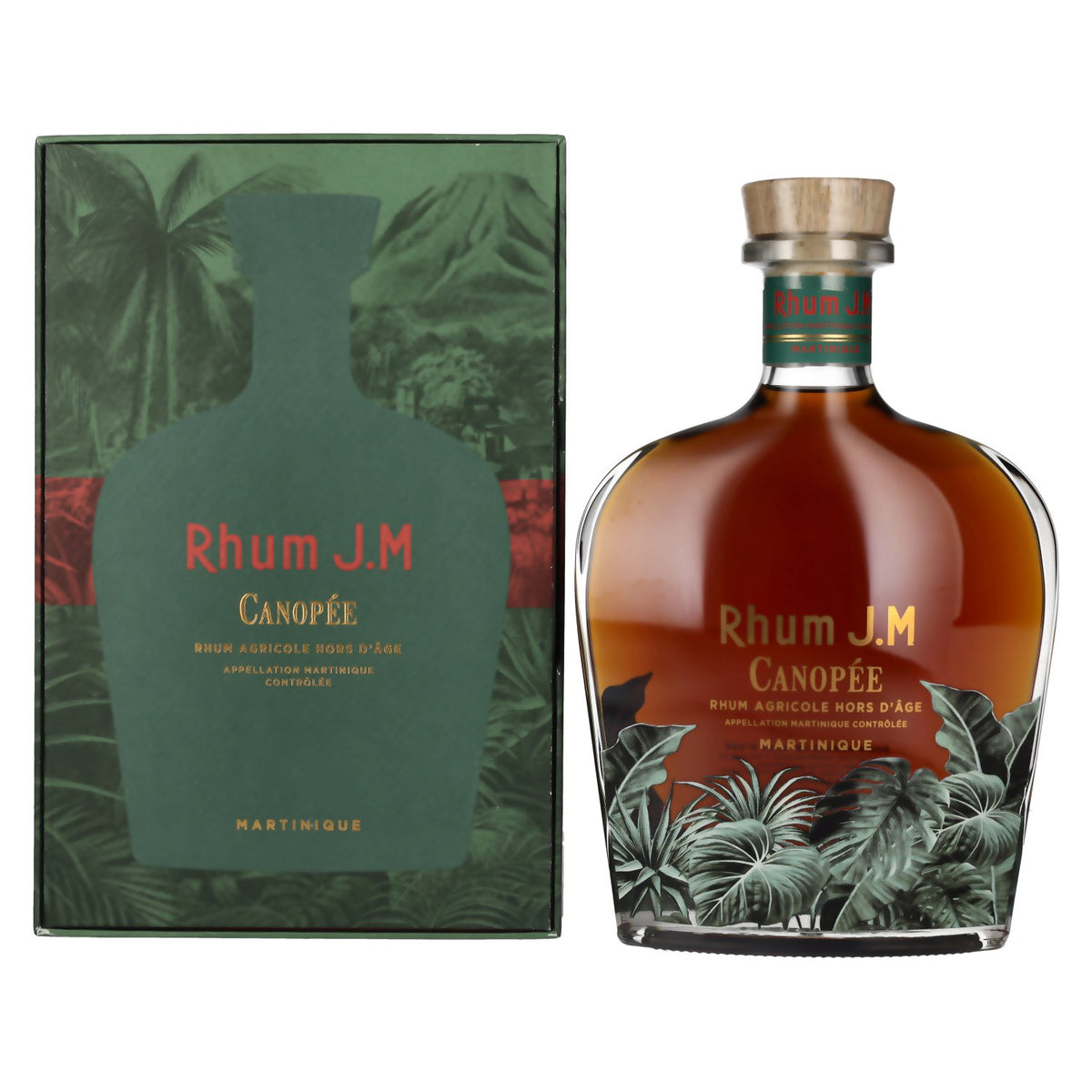 Rhum J.M Canopée Martinique Agricole Hors D'Âge Rum, 46% vol., 0.7 l, in a gift box