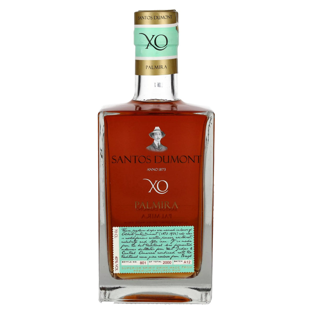 Santos Dumont XO Palmira Superior Spirit Drink 40% vol. 0.7 l