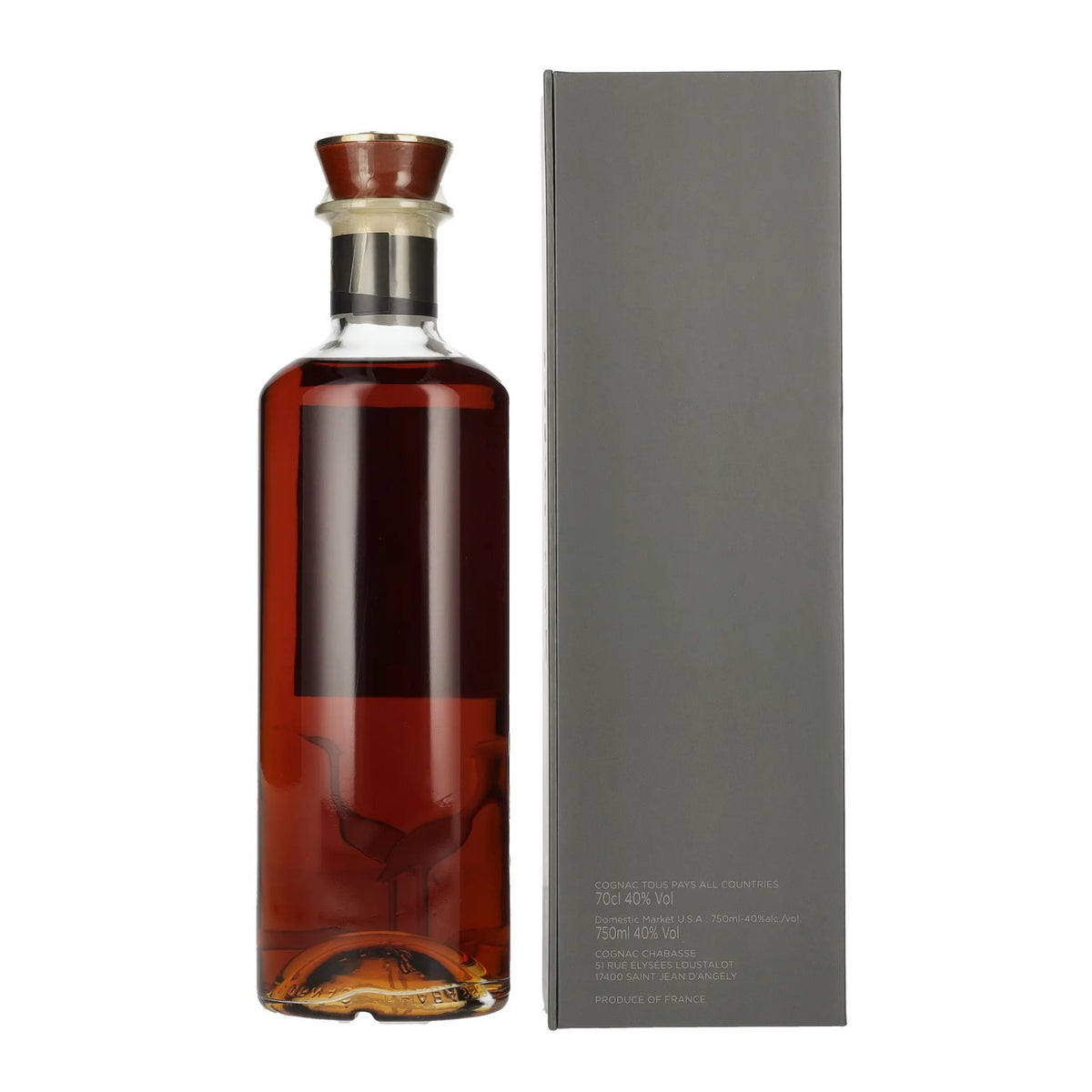 Cognac Chabasse XO EXCEPTION 40% vol. 0,7 l in geschenkverpakking