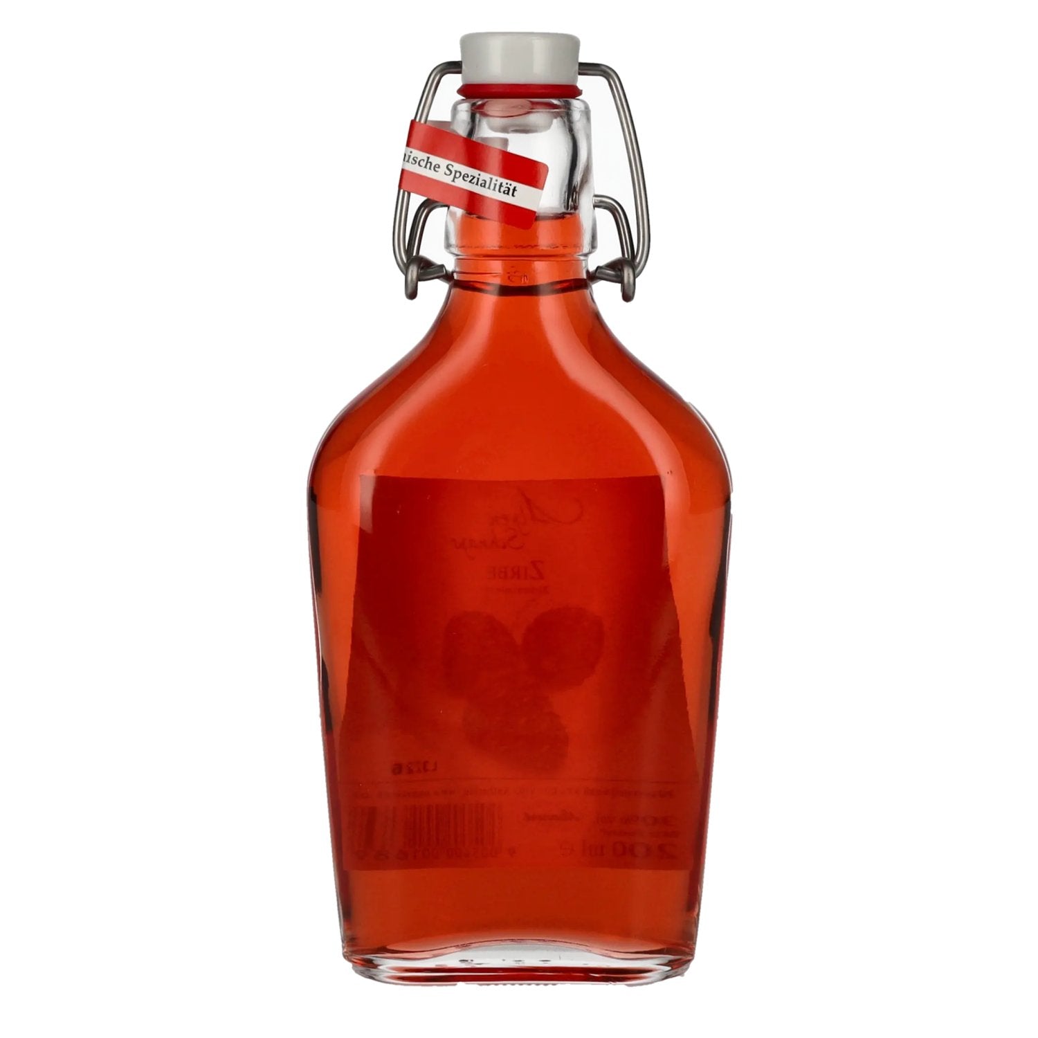Nannerl Alpenschnaps ZIRBE Zirbenliqueur 30% vol. 0,2l en bouteille de poche