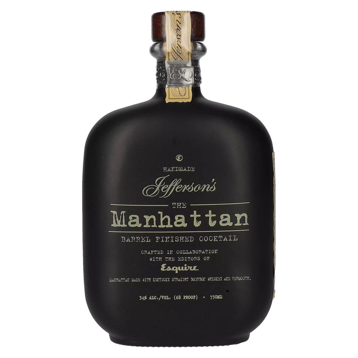 Jefferson's Crafted MANHATTEN Barrel Finished Cocktail 34% vol. 0,75 l