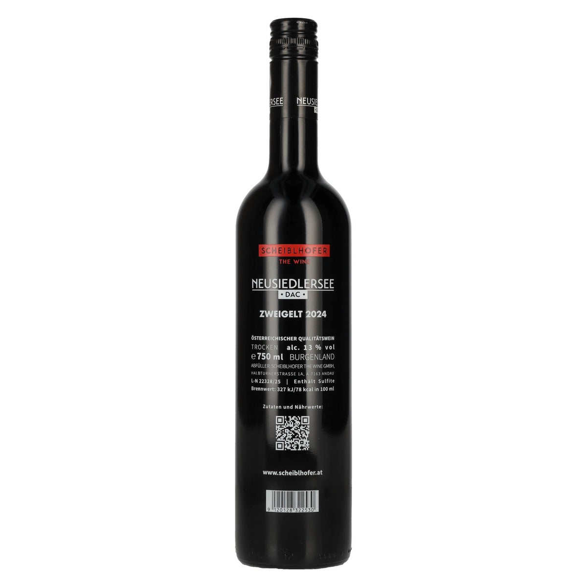 Scheiblhofer Zweigelt Neusiedlersee DAC 2024 13 % vol. 0,75 l