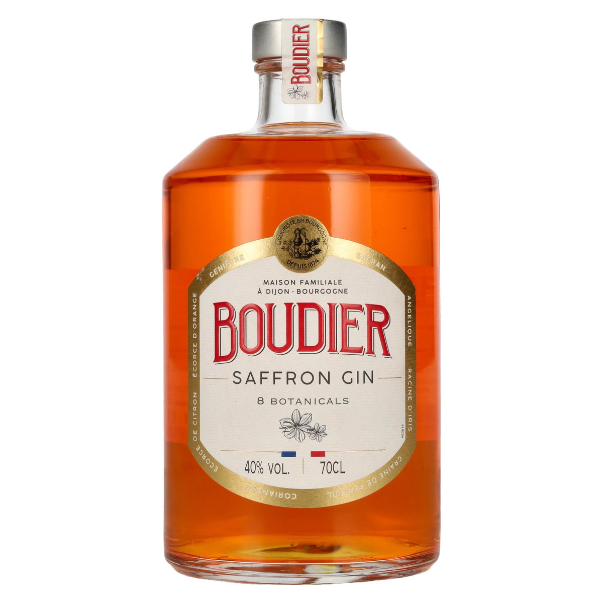 Gin Boudier au safran 40 % vol. 0,7 l
