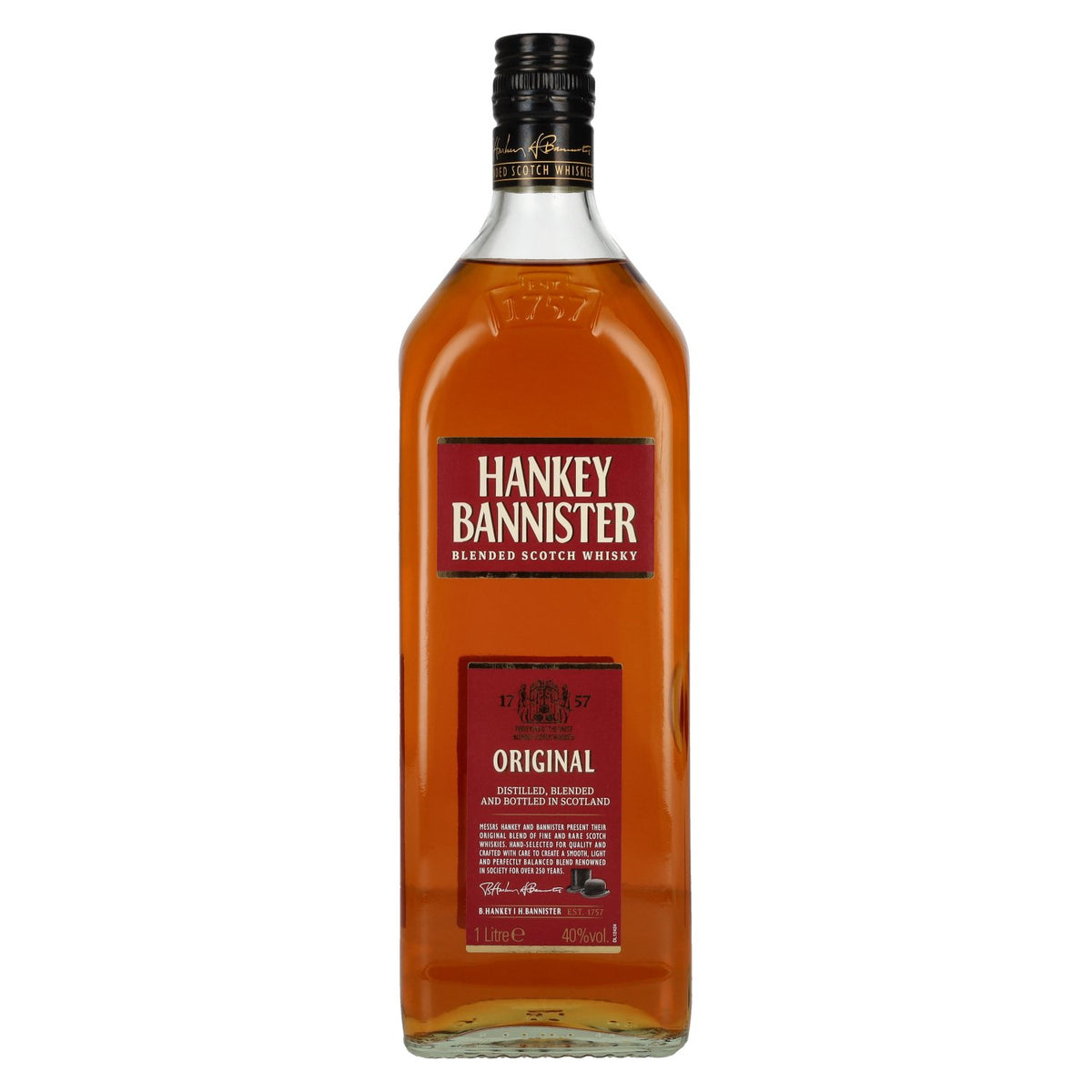 Hankey Bannister ORIGINAL Whisky écossais assemblé 40 % vol. 1 l