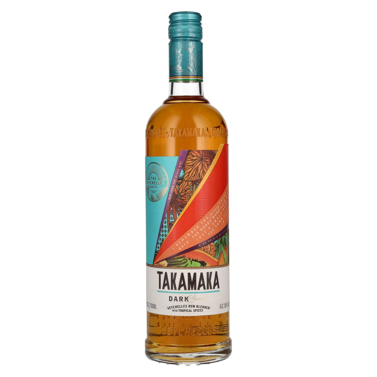 Takamaka DARK SPICED Spirit Drink 38% vol. 0,7 l