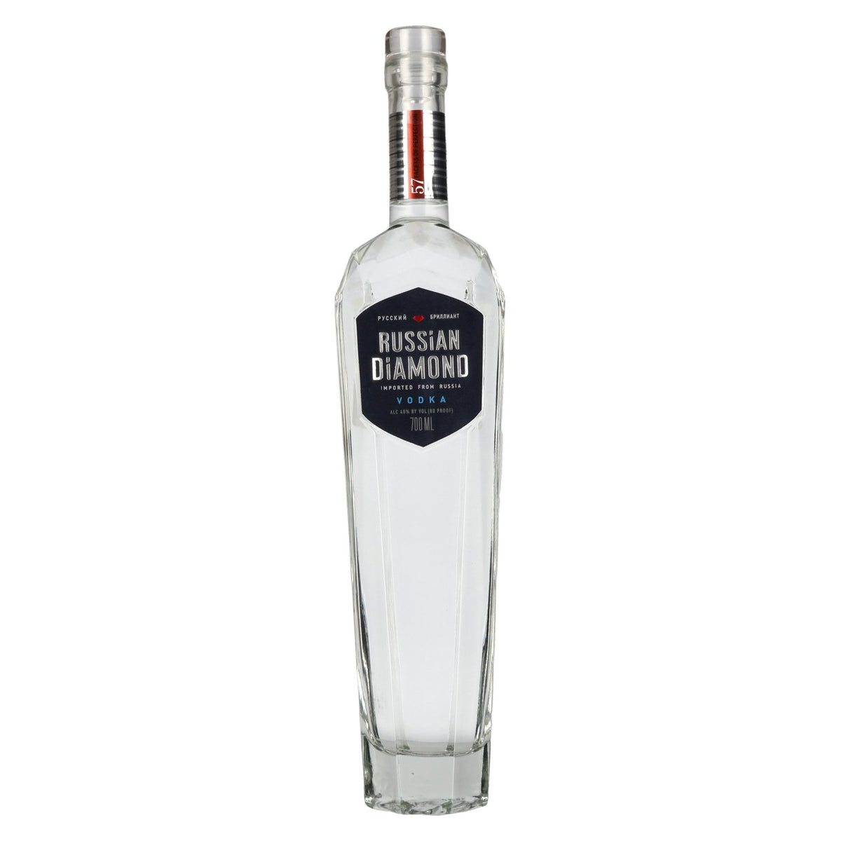 Russian Diamond Vodka 40% ABV 0.7 litres