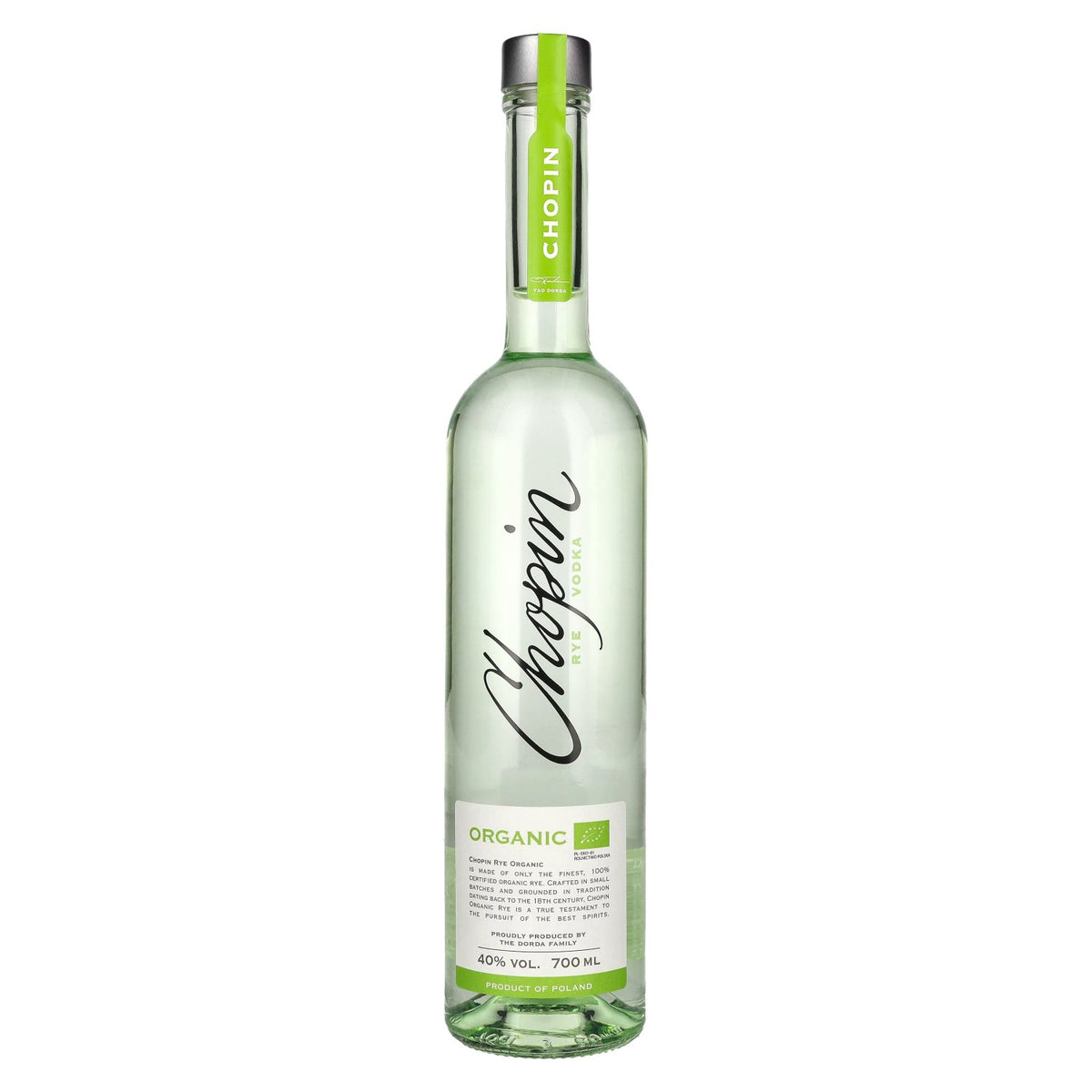 Chopin Organic Rye Vodka Organic 40% vol. 0.7l