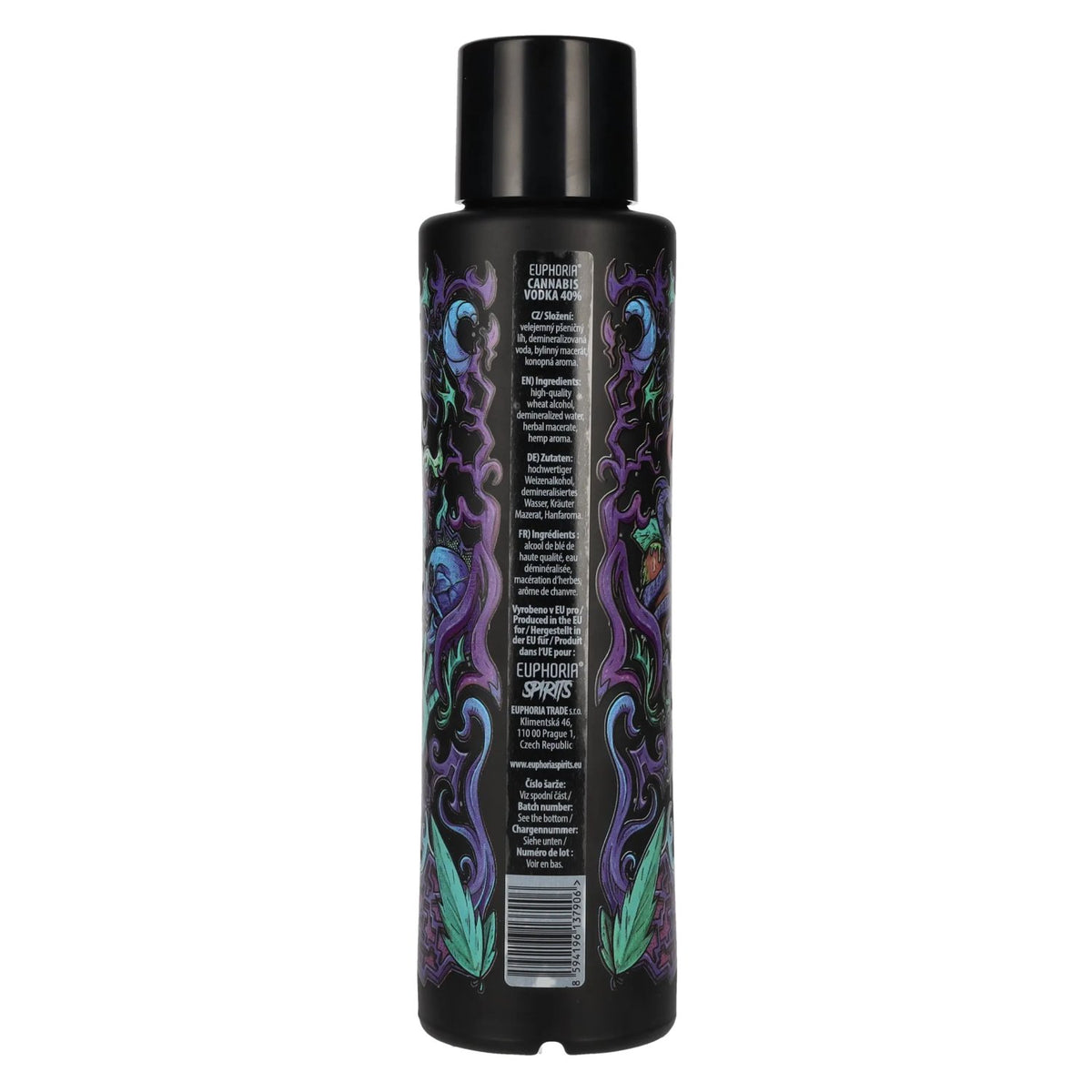 Euphoria Cannabis Vodka Madness Edition 40% vol. 0.5 l
