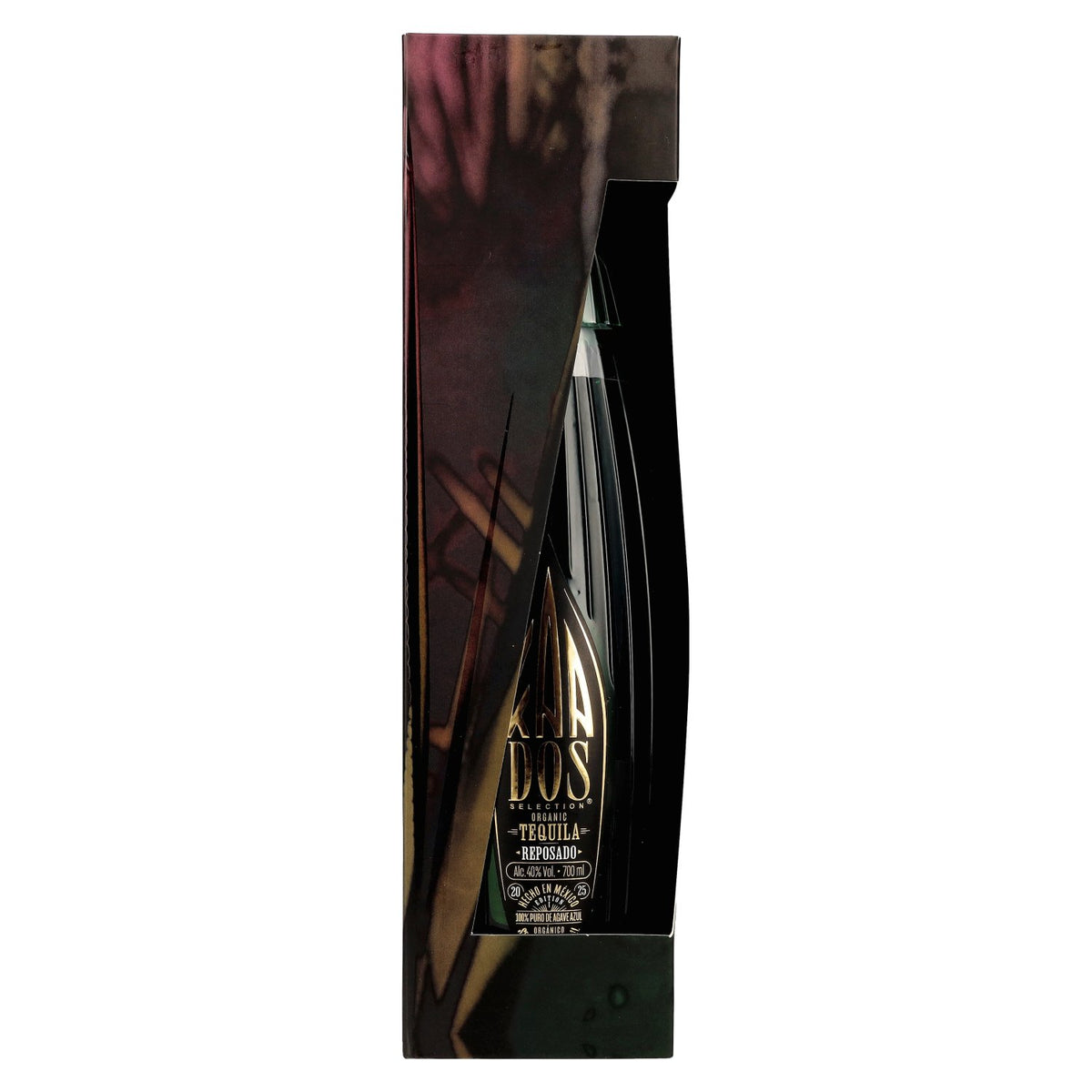 Kaa Dos Selection Organic Tequila REPOSADO 100% Puro de Agave Azul 40% ABV 0.7l in a gift box