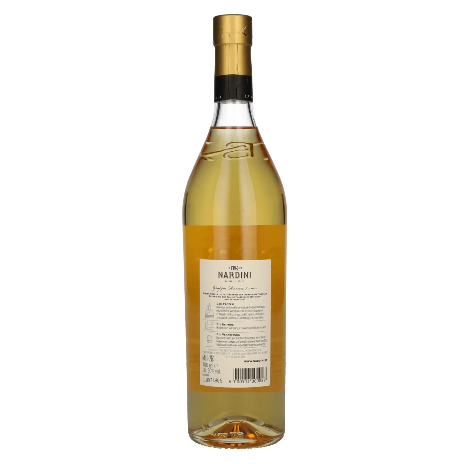 Nardini Grappa Riserva 50% Vol. 0,7l