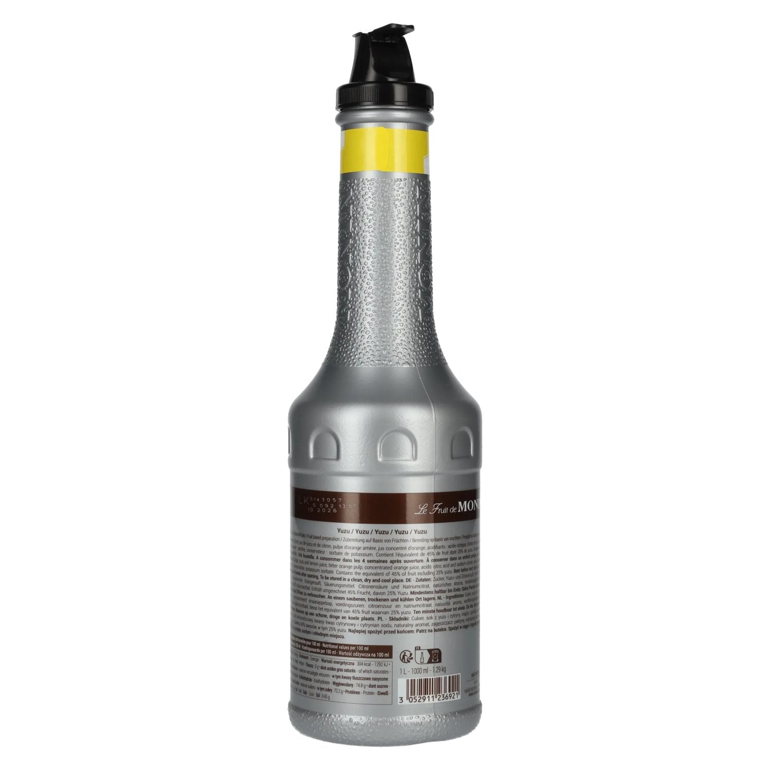 Monin fruit puree YUZU 1l PET