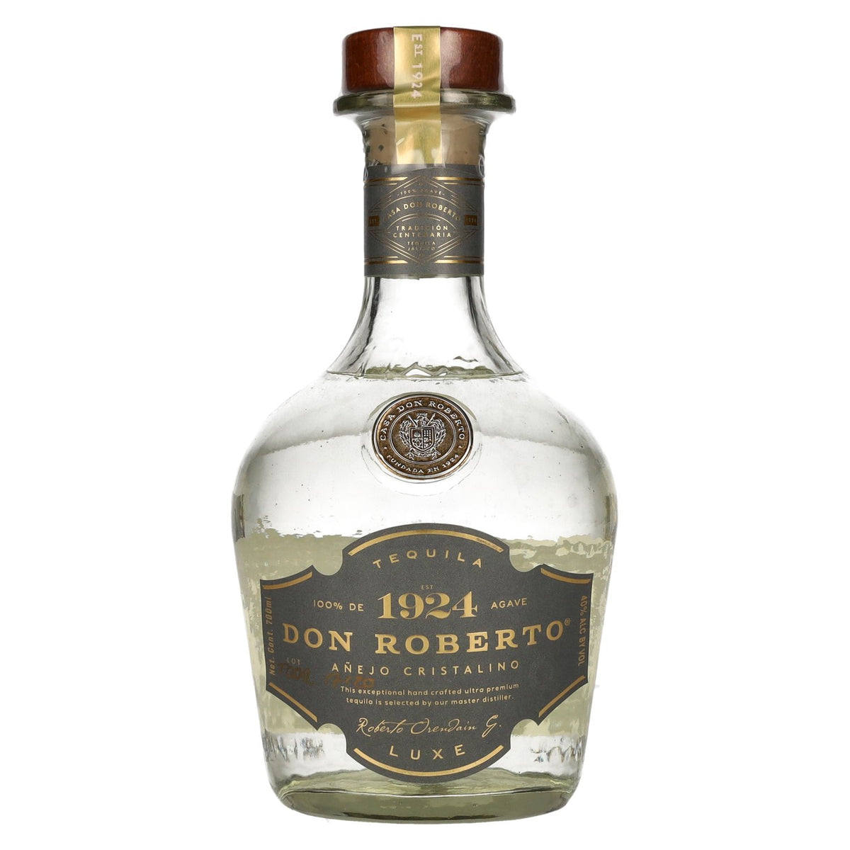 Don Roberto AÑEJO CRISTALINO 100% agave 40% vol. 0,7 l