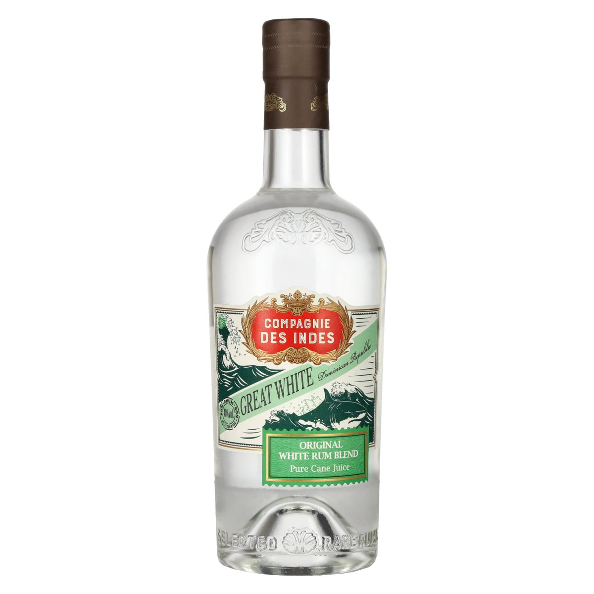 Compagnie des Indes GREAT WHITE Dominican Republic Original White Rum Blend 40% Vol. 0,7l