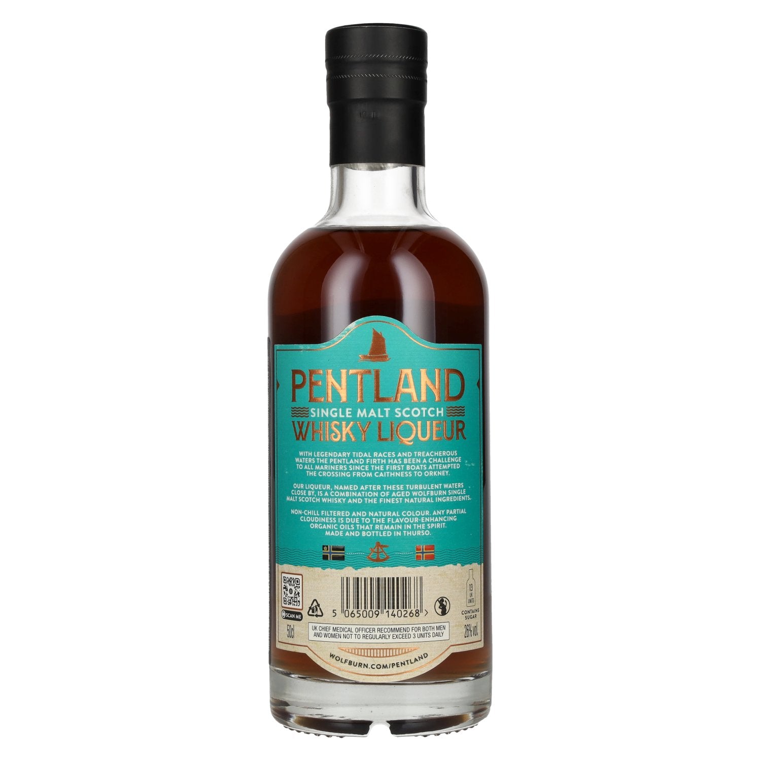 Wolfburn PENTLAND Single Malt Scotch Whisky Likeur 26% Vol. 0,5l