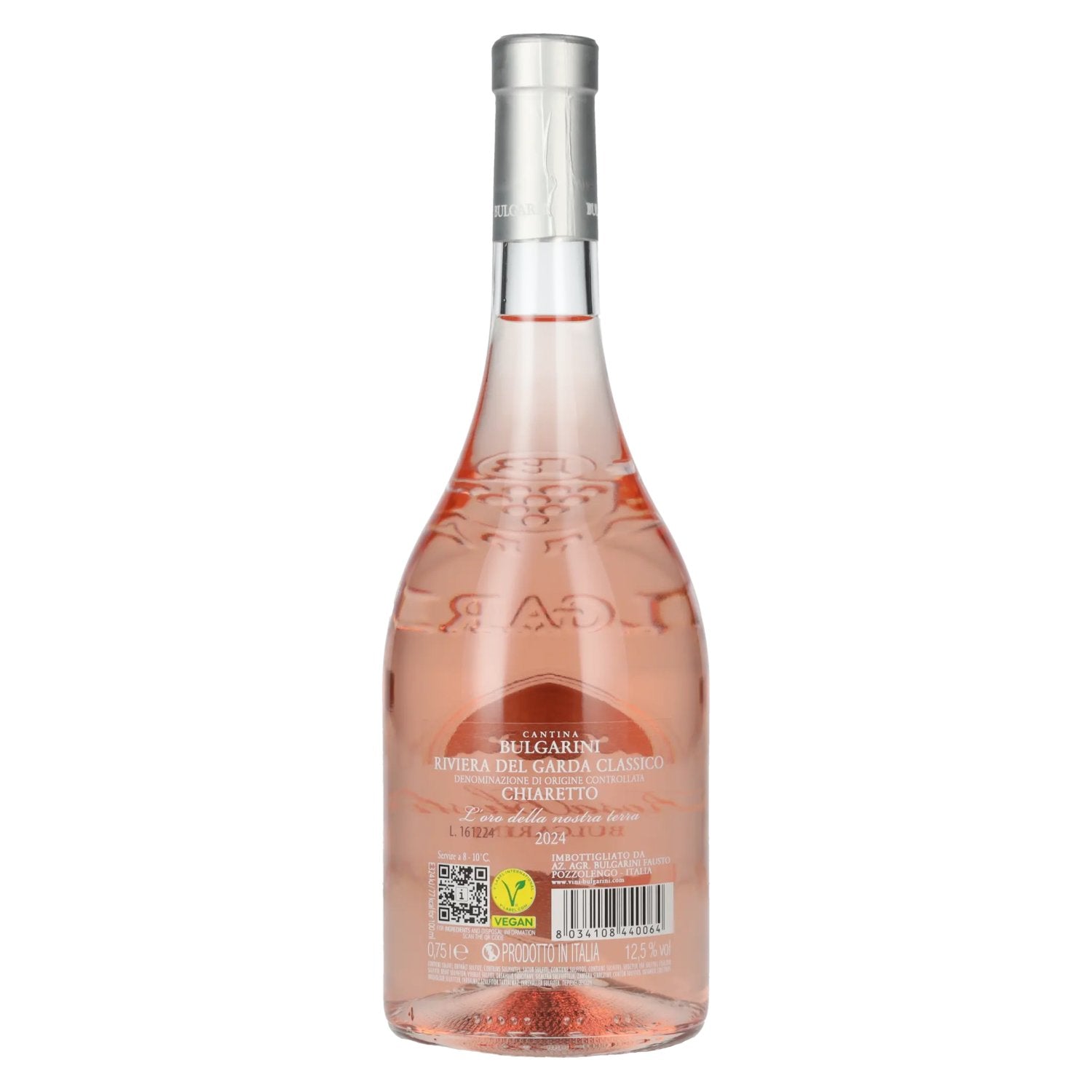 Bulgarini Rosa Blush Chiaretto Riviera del Garda Classico DOC 2024 12,5% Vol. 0,75l
