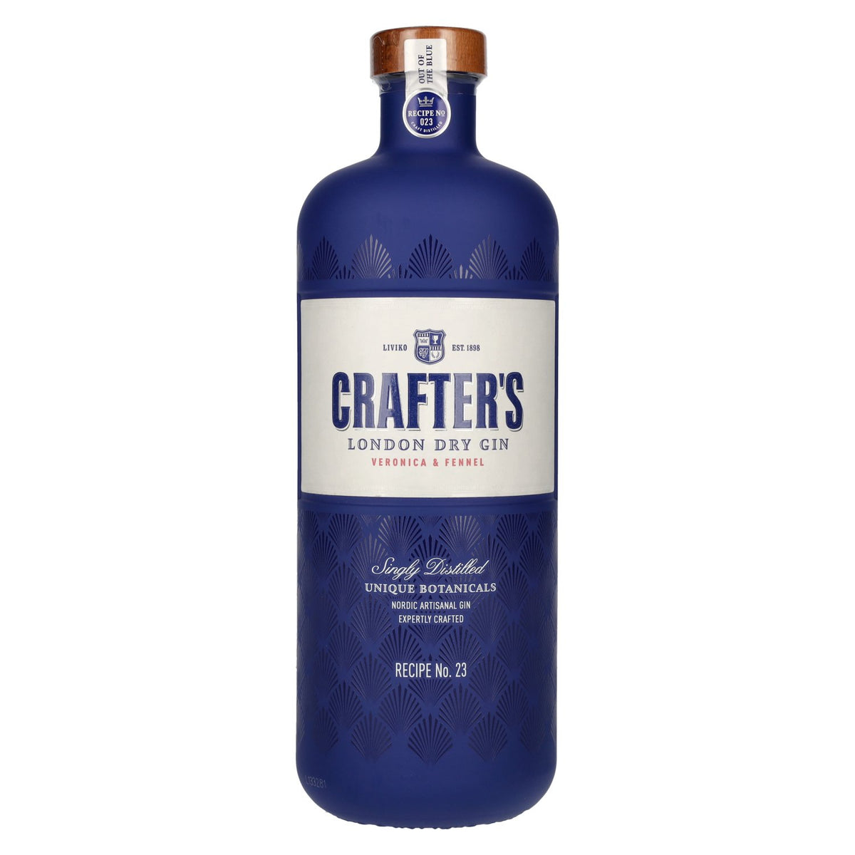 Crafter's Gin London Dry Recipe No. 23 43% vol. 1 litre