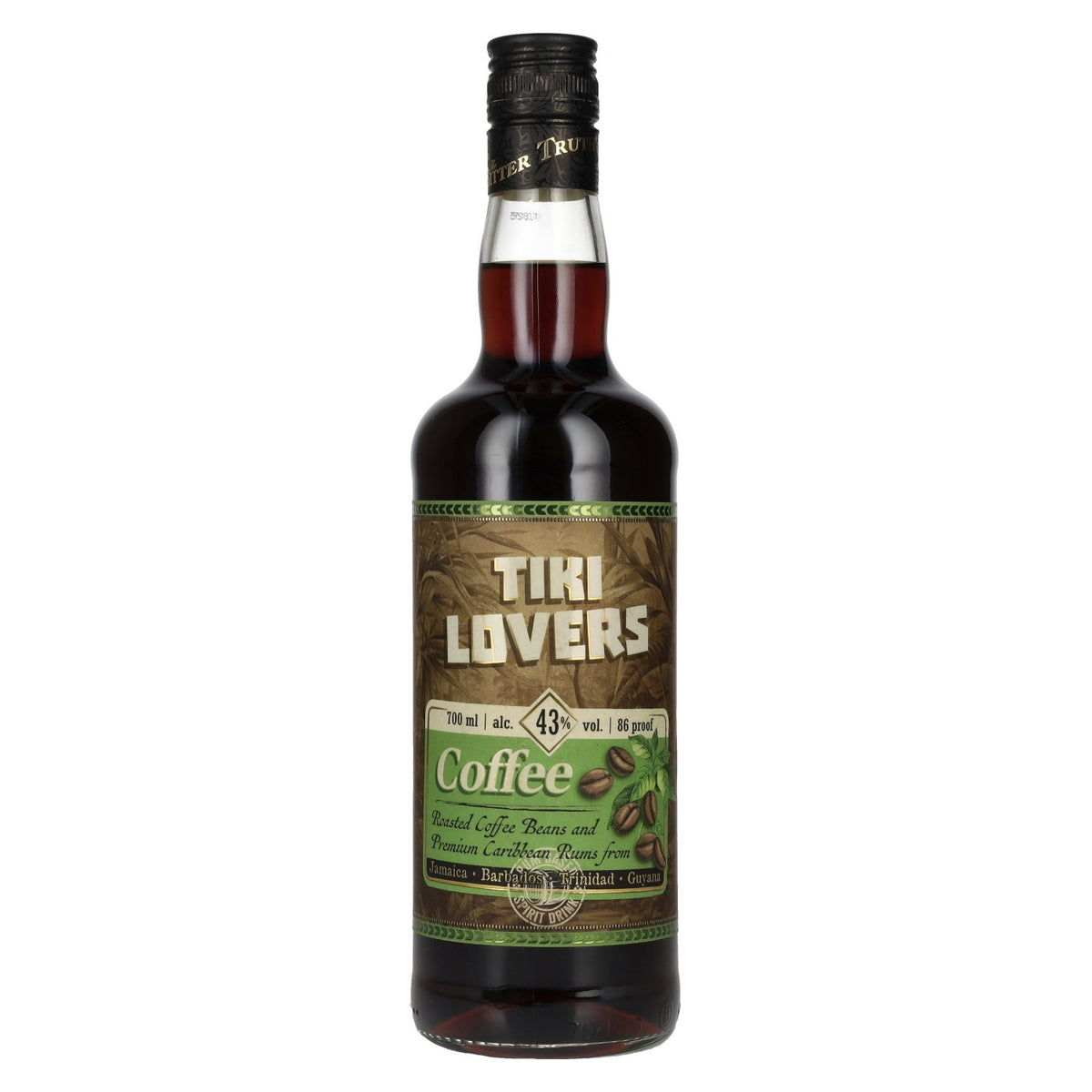 Tiki Lovers Coffee Spirit Drink 43% ABV 0.7l