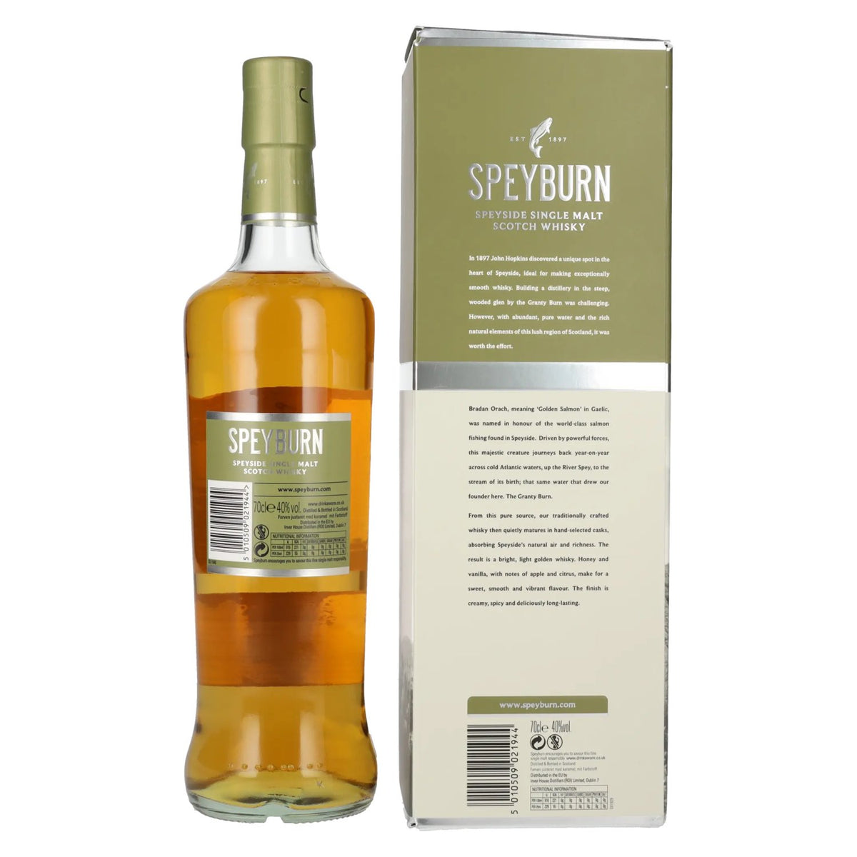 Speyburn BRADAN ORACH Speyside Single Malt Scotch Whisky 40% Vol. 0,7l in Geschenkbox