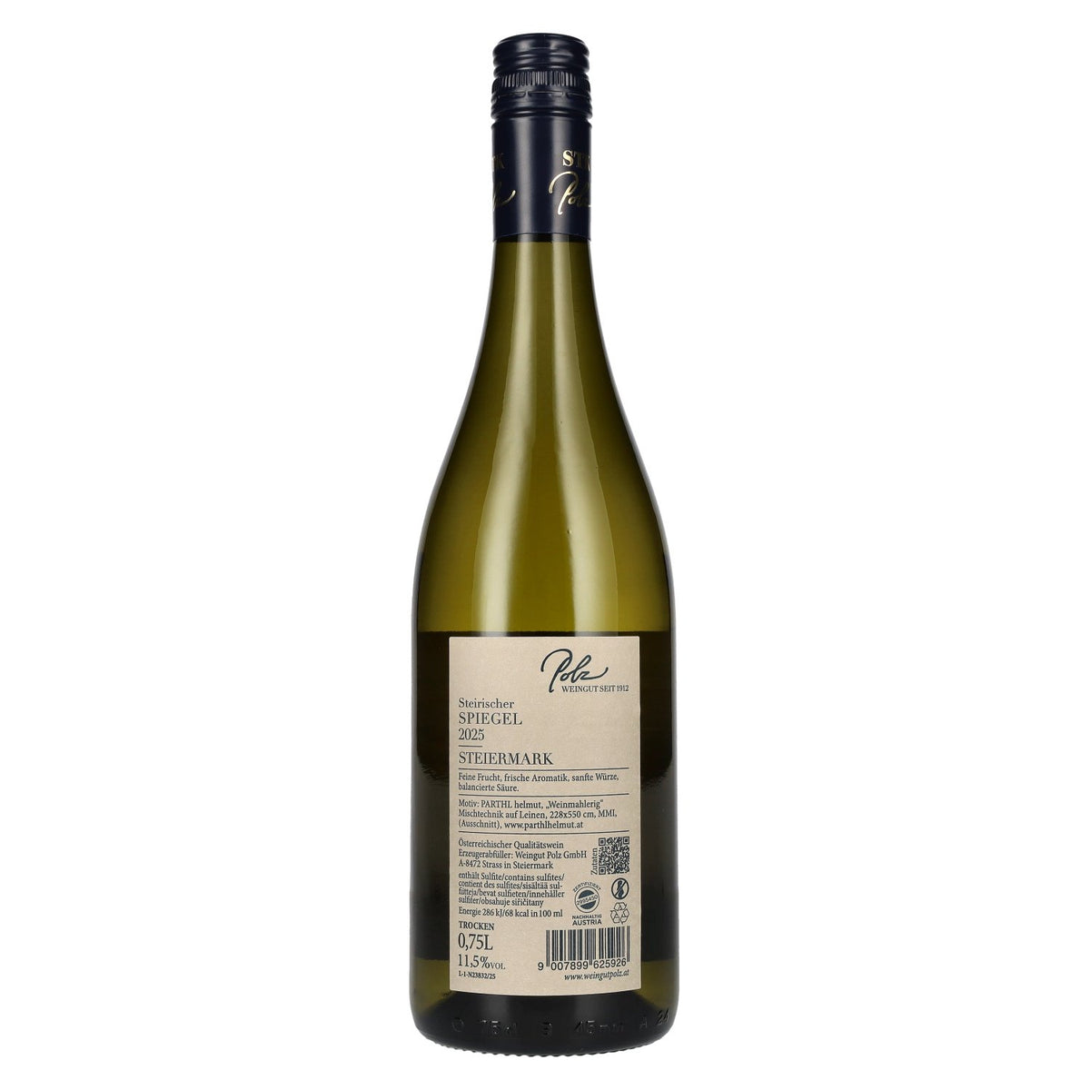 Polz Steirischer Spiegel Styria 2025 11.5% ABV 0.75l