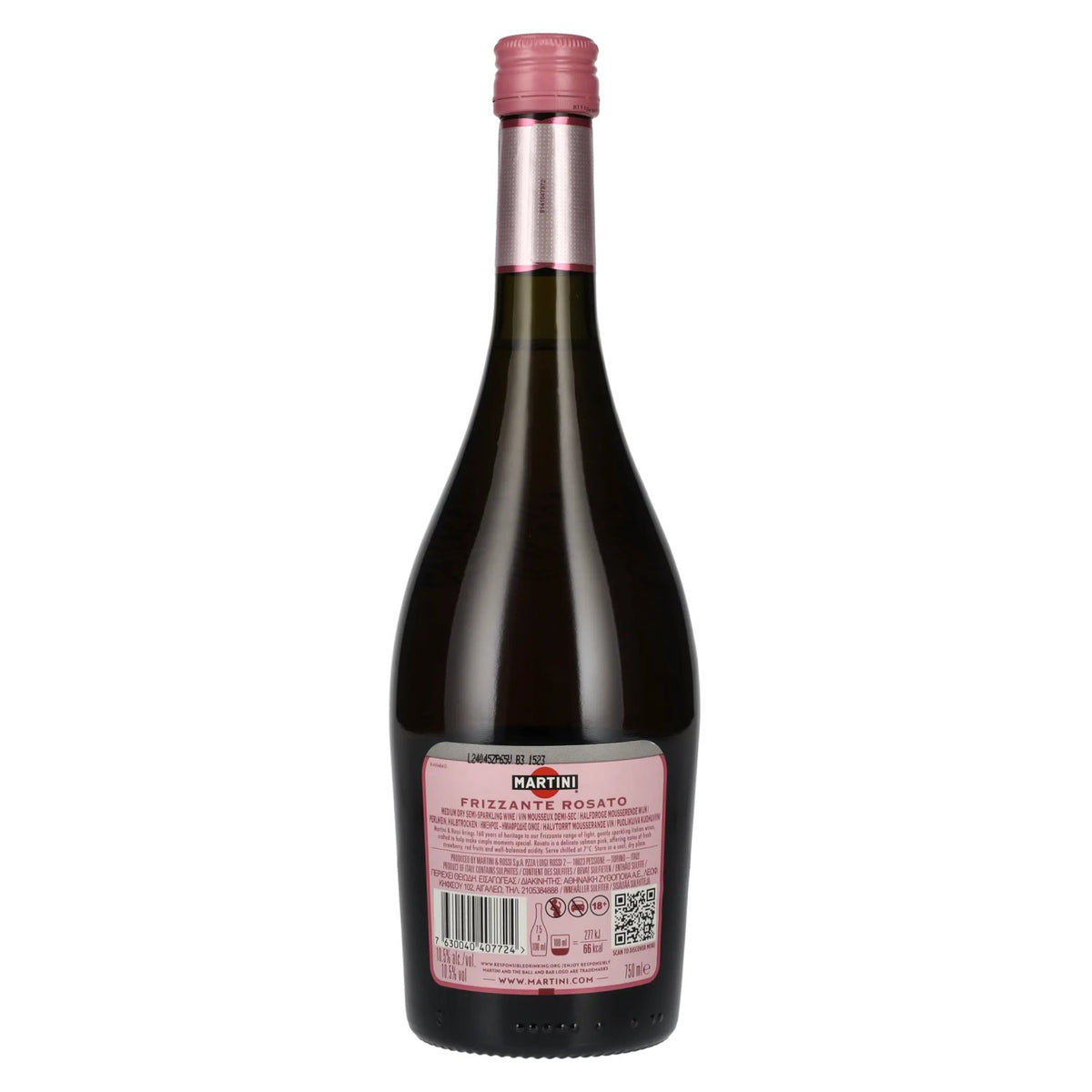 Martini Frizzante ROSATO demi-sec 10,5 % vol. 0,75 l